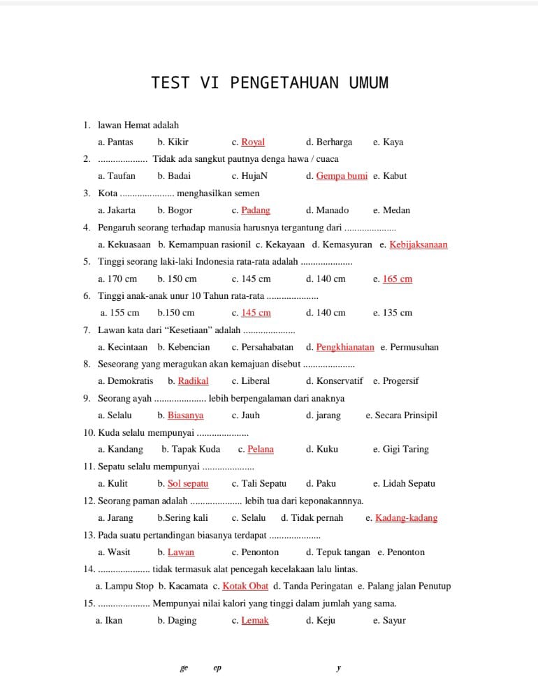 Intelligence Structure Test (IST) – Marhatahata